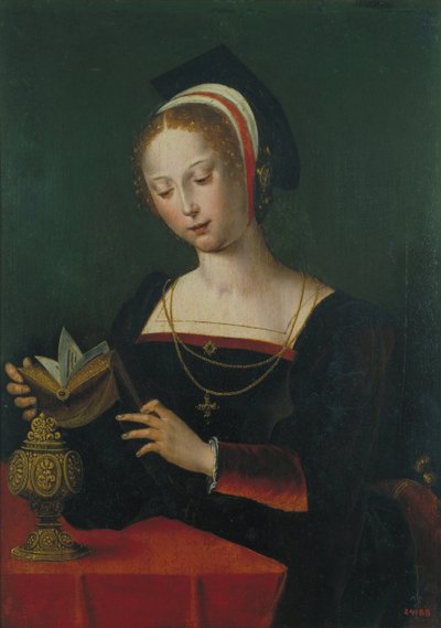 Heilige Maria Magdalena von Master of the Parrot